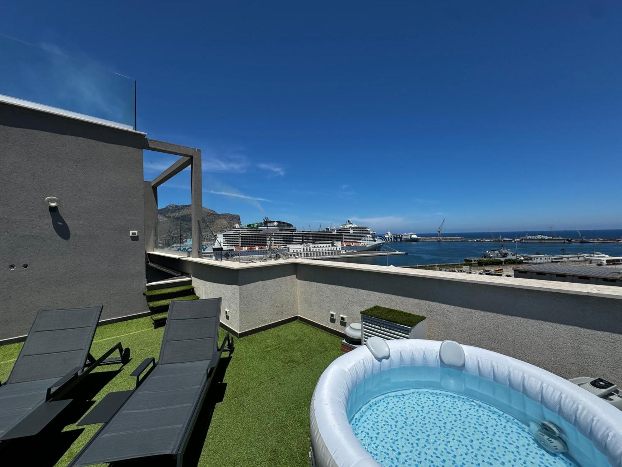 Marina Rooftop View
