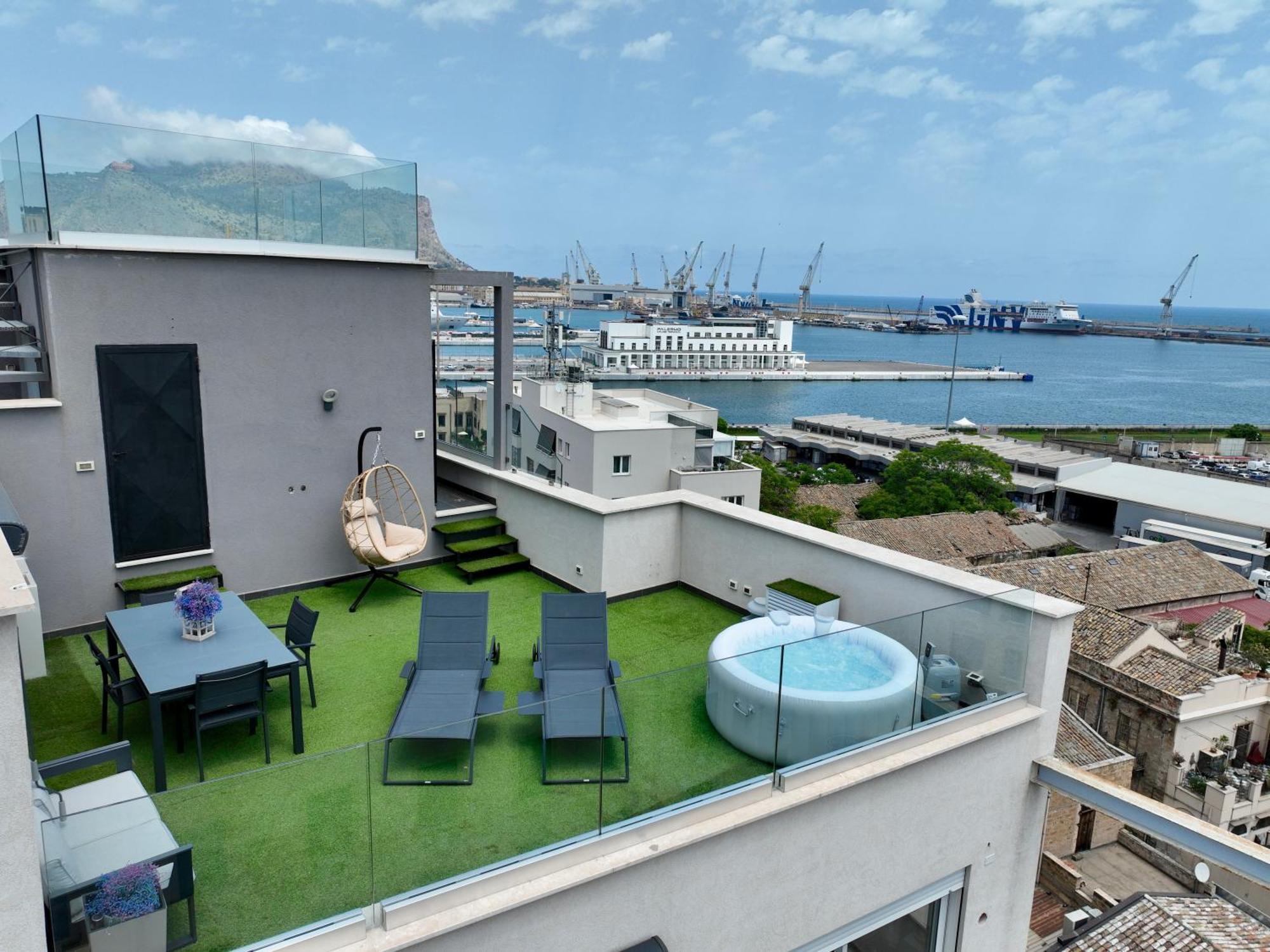Marina Rooftop View *